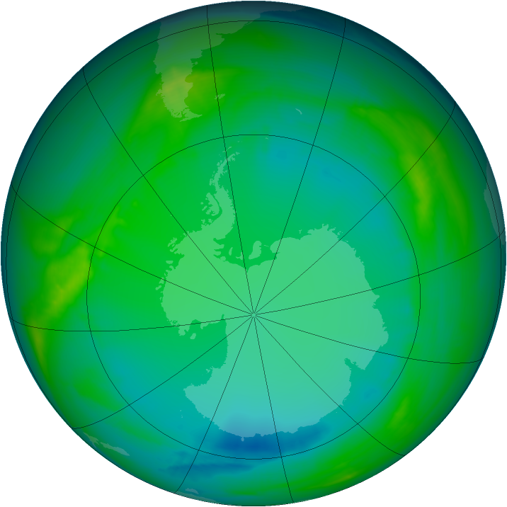 Ozone Map 2007-07-23